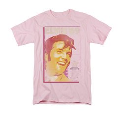 Elvis Presley Shirt Trouble With Girls Pink T-Shirt