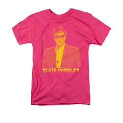 Elvis Presley Shirt Yellow Hot Pink T-Shirt