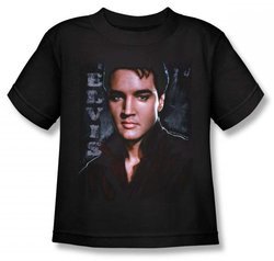 Elvis Shirt - Classic Rock King Tough Classic Rock Star - Black