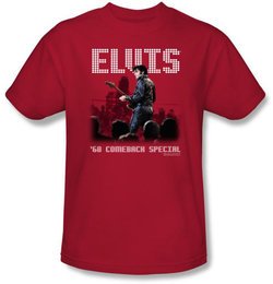 Elvis T-shirt - '68 Comeback Special - Red