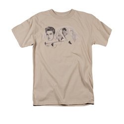 Elvis T-shirt - American Trilogy Classic - Sand Colored