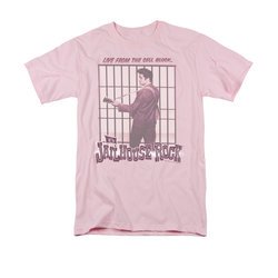 Elvis T-shirt - Cell Block Rock Classic - Pink