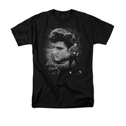 Elvis T-shirt - Classic Rock King Sweater Classic Rock n Roll - Black