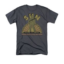 Elvis T-shirt - Original Son - Charcoal
