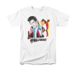 Elvis T-shirt - Speedway Classic Retro - White