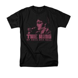 Elvis T-shirt -The King Classic Rock - Black
