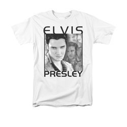 Elvis T-shirt - Up Front Classic - White