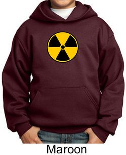 Fallout Hoodie Radioactive Radiation Symbol Youth Hoody