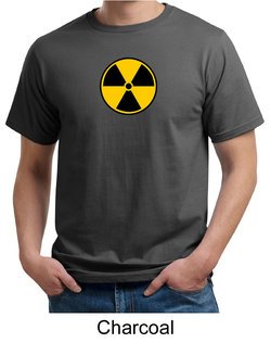 Fallout Shirt Radioactive Radiation Symbol Adult Organic T-shirt