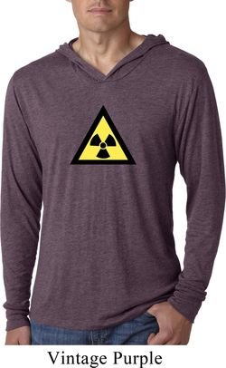 Fallout Shirt Radioactive Triangle Lightweight Hoodie Tee T-Shirt
