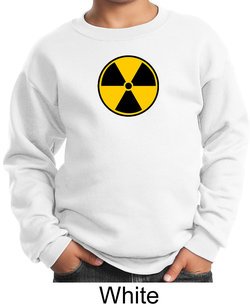 Fallout Sweatshirt Radioactive Radiation Symbol Youth Sweatshirt