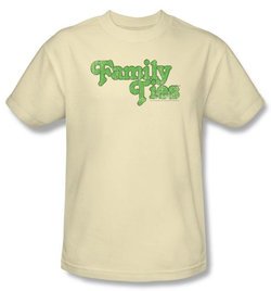 Family Ties Kids Shirt Logo Youth Cream T-Shirt