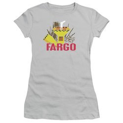 Fargo Juniors Shirt Woodchipper Silver T-Shirt