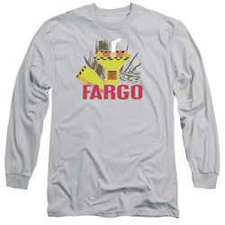 Fargo Long Sleeve Shirt Woodchipper Silver Tee T-Shirt