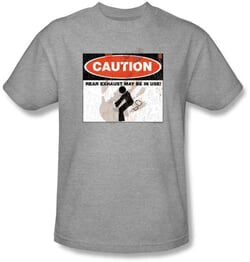 Click to get Fart Shirt  Funny Exhaust Adult Heather Grey Tshirt