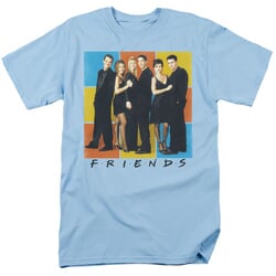 Click to get Friends Flock of Friends Adult Tshirt  Light Blue