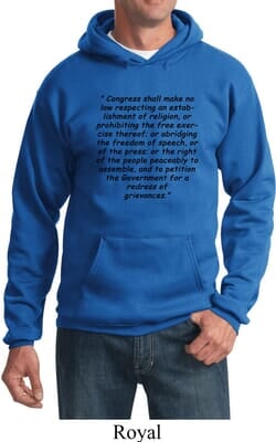 Click to get First Amendment Hoodie