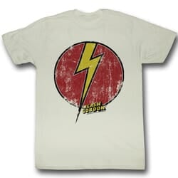 Click to get Flash Gordon Shirt Flash Bolt Adult Dirty White Tee TShirt