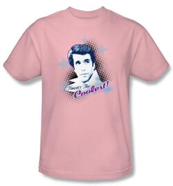Click to get Fonz Tshirt  Happy Days The Coolest Pink Tee Shirt