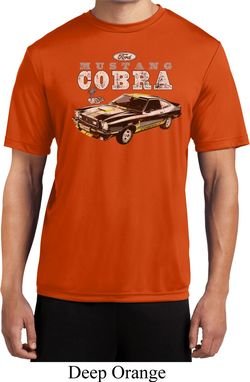 Ford 1974 Cobra Profile Mens Moisture Wicking Shirt