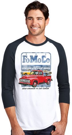 Ford Motor Company FoMoCo Truck Parts Raglan Tee