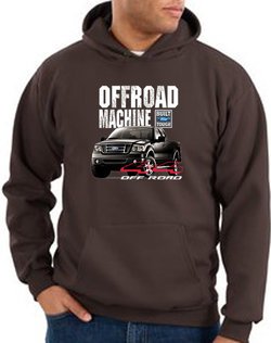 Ford Truck Hoodie F-150 4X4 Offroad Machine Brown Hoody