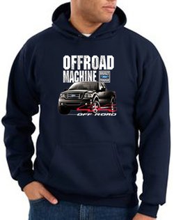 Ford Truck Hoodie F-150 4X4 Offroad Machine Navy Hoody