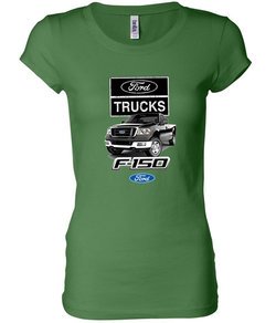 Ford Truck Shirt F-150 Ladies Longer Length Tee T-Shirt