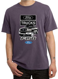Ford Truck Shirt F-150 Mens Pigment Dyed Tee T-Shirt