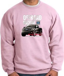 Ford Truck Sweatshirt - F-150 4X4 Offroad Machine Pink Sweat Shirt