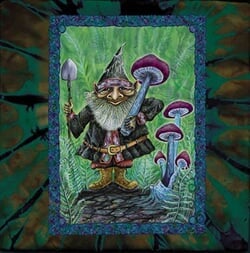 Click to get Forest Gnome Mystical New Age Adult Unisex Tie Dye Tshirt Tee Shirt