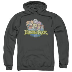 Click to get Fraggle Rock Hoodie Circle Logo Charcoal Sweatshirt Hoody