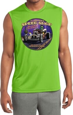 Click to get Frankenstein Frankies Speed Shop Dry Wicking Sleeveless Shirt