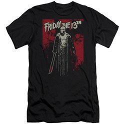 Friday the 13th Slim Fit Shirt Death Curse Black T-Shirt
