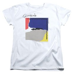 Genesis Womens Shirt Abacab White T-Shirt