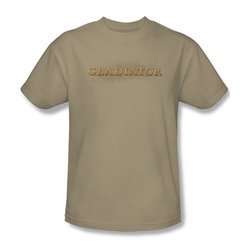 Gladiator Shirt Logo Adult Sand Tee T-Shirt