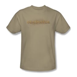 Click to get Gladiator Shirt Logo Adult Sand Tee TShirt