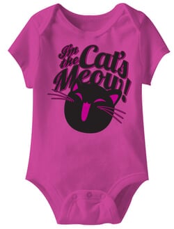 Click to get Good Luck Cat Funny Baby Romper Pink Infant Babies Creeper