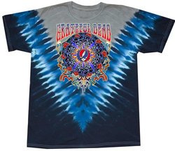 Grateful Dead Shirt Tie Dye New Years V-Dye Tee T-Shirt