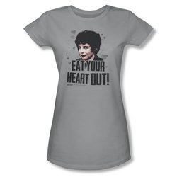 Grease Shirt Juniors Eat Your Heart Out Silver Tee T-Shirt