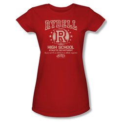 Grease Shirt Juniors Rydell High Red Tee T-Shirt