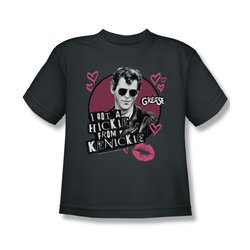 Grease Shirt Kids Kenickie Charcoal Youth Tee T-Shirt