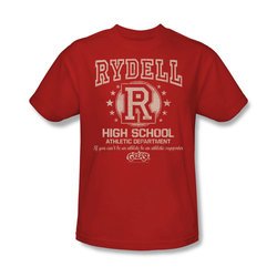 Grease Shirt Rydell High Adult Red Tee T-Shirt