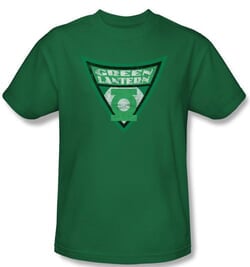 Click to get Green Lantern Tshirt Green Lantern Shield Kelly Green Tee