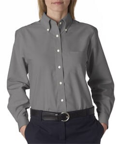 Click to get High Quality Ladies Classic Wrinkle Free Long Sleeve Oxford