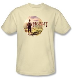 Hobbit Shirt Movie Unexpected Journey Loyalty Circle Cream Adult Tee