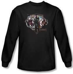 Hobbit Shirt Movie Unexpected Journey Loyalty Dwarves Long Sleeve Tee