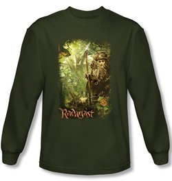 Hobbit Shirt Movie Unexpected Journey Loyalty Woods Green Long Sleeve