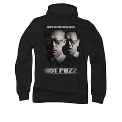 Hot Fuzz Hoodie Sweatshirt Big Cops Black Adult Hoody Sweat Shirt
