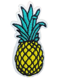 Click to get IronOn Pineapple Patch Applique